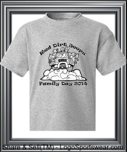 RDJ Family Day T-Shirt - YOUTH Sizes Design Zoom